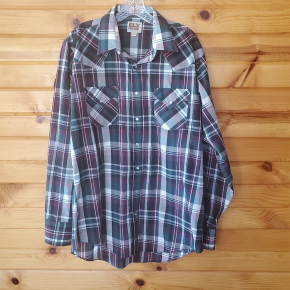 Ely Cattleman Plaid, Snap Down Shirt